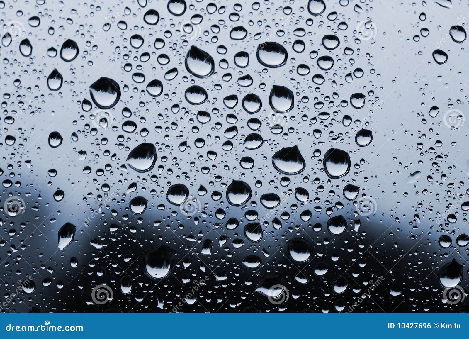 Fondo Hecho De Gotas Del Agua En El Vidrio Imagen de archivo libre ...