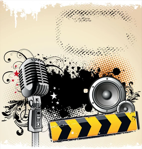 Fondo grunge de música urbana — Vector stock © creative-4m #6080745 Fondo grunge de música urbana — Vector stock © creative-4m #6080745