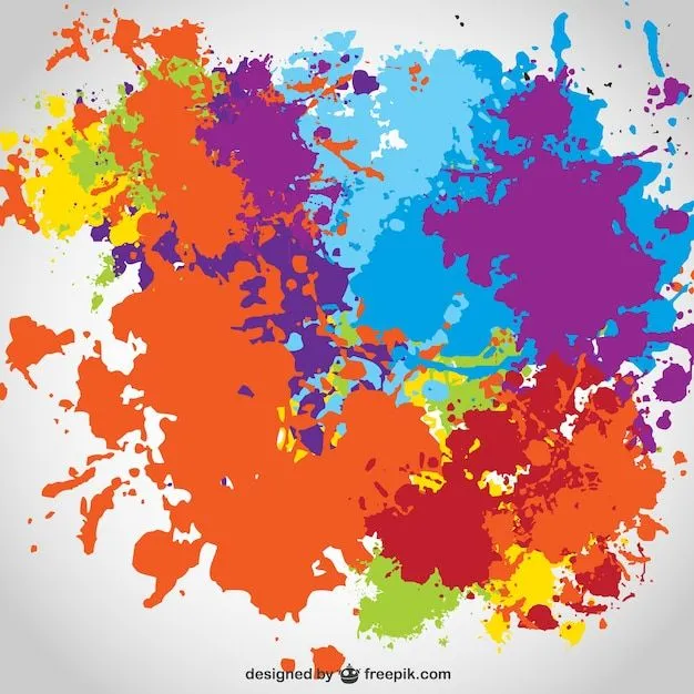 Fondo con manchas de colores | Descargar Vectores gratis Fondo con manchas de colores | Descargar Vectores gratis