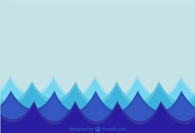 Fondo de mar simple | Descargar Vectores gratis