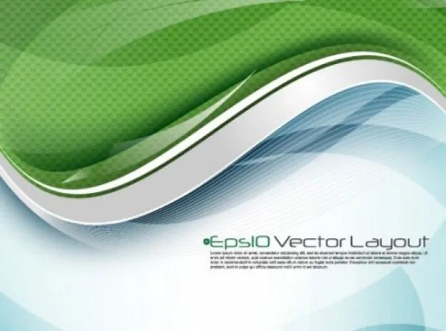 Fondo moderno ola digital en color verde y azul | Descargar ...