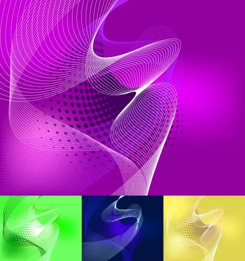 Fondo morado en vectores - Fata Digital