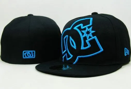 Fondo negro, con logo en azul turquesa. | GORRAS PLANAS <3 <3 ...