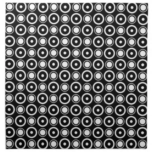 Fondo negro de los lunares elegantes blancos negro servilleta | Zazzle Fondo negro de los lunares elegantes blancos negro servilleta | Zazzle