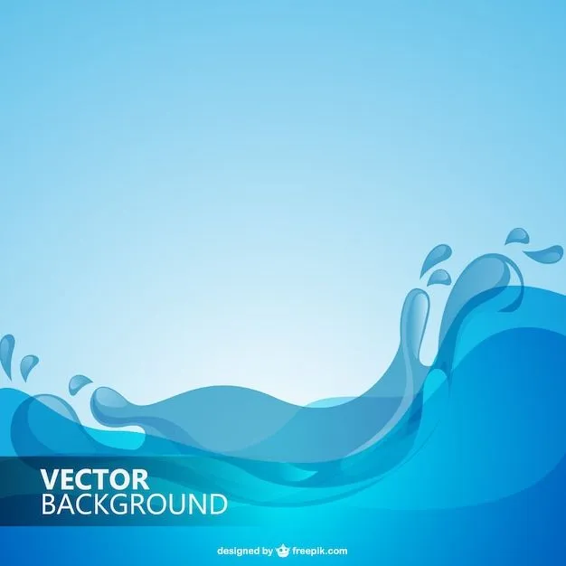 Fondo ola de agua | Descargar Vectores gratis