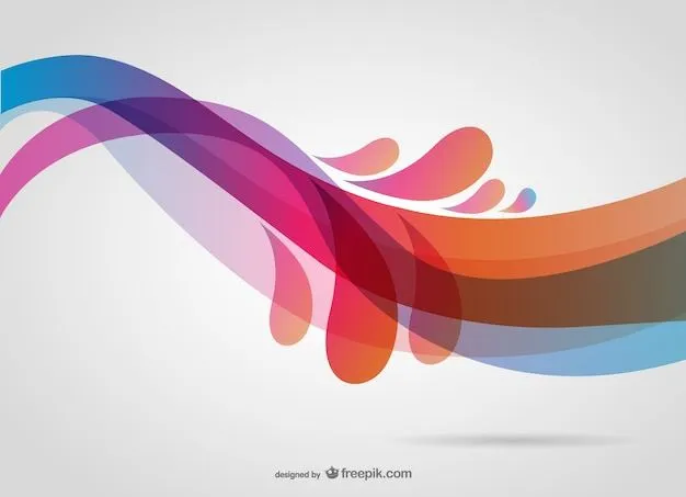Fondo con ondas semitransparentes | Descargar Vectores gratis Fondo con ondas semitransparentes | Descargar Vectores gratis