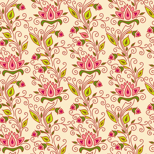 Fondo de pantalla abstracto con estampado de flores — Vector stock ... Fondo de pantalla abstracto con estampado de flores — Vector stock ...