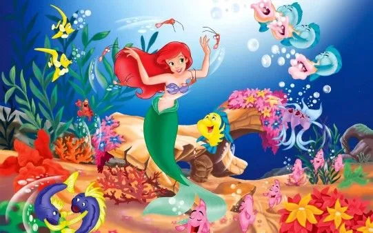 Fondo Pantalla Ariel La Sirenita - Fondos de Pantalla. Imágenes y ...