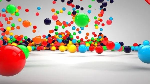 Fondo de bolitas de colores - Imagui