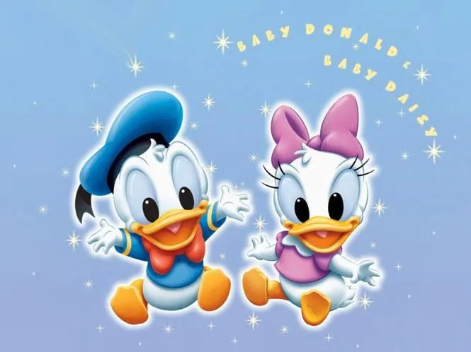 Pato donald y daisy enamorados - Imagui