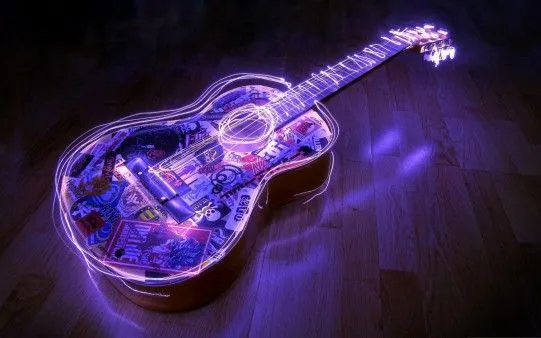 Fondo de pantalla guitarra - Imagui