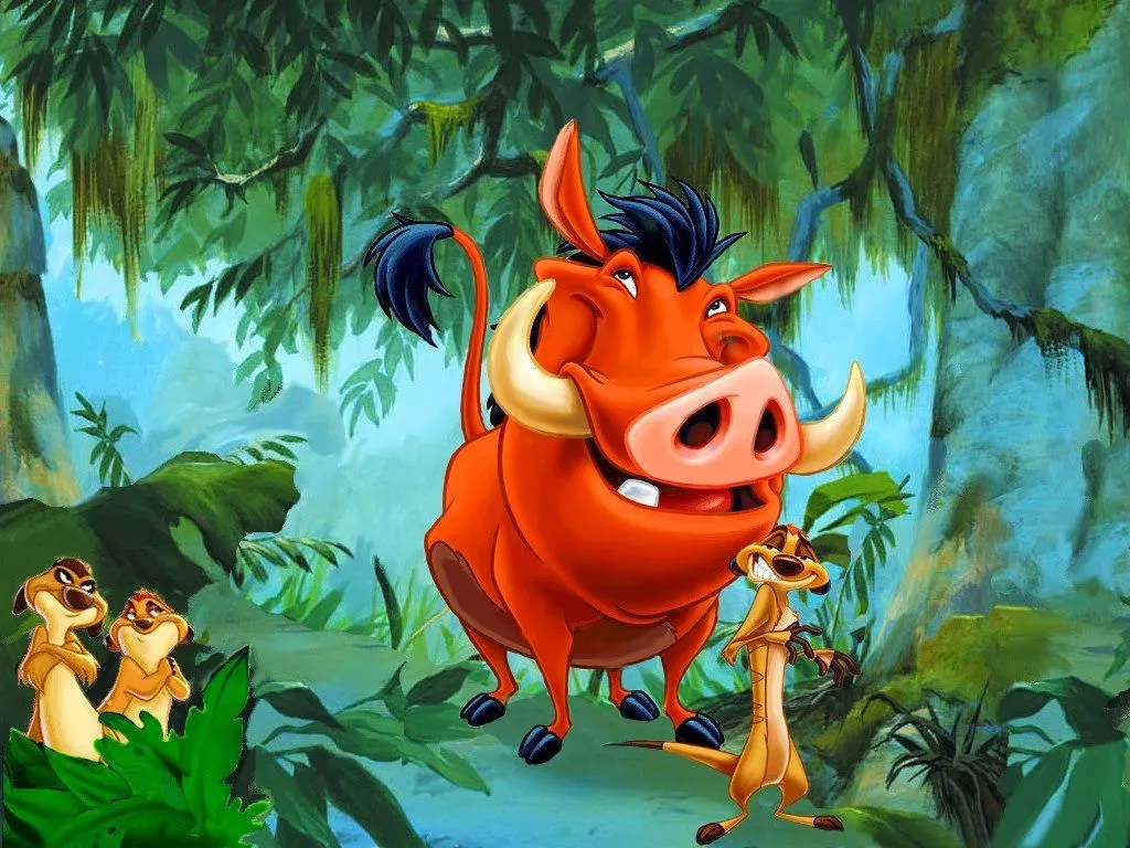 Fondo de Pantalla para niños pequeños timon y pumba | Imagenes.