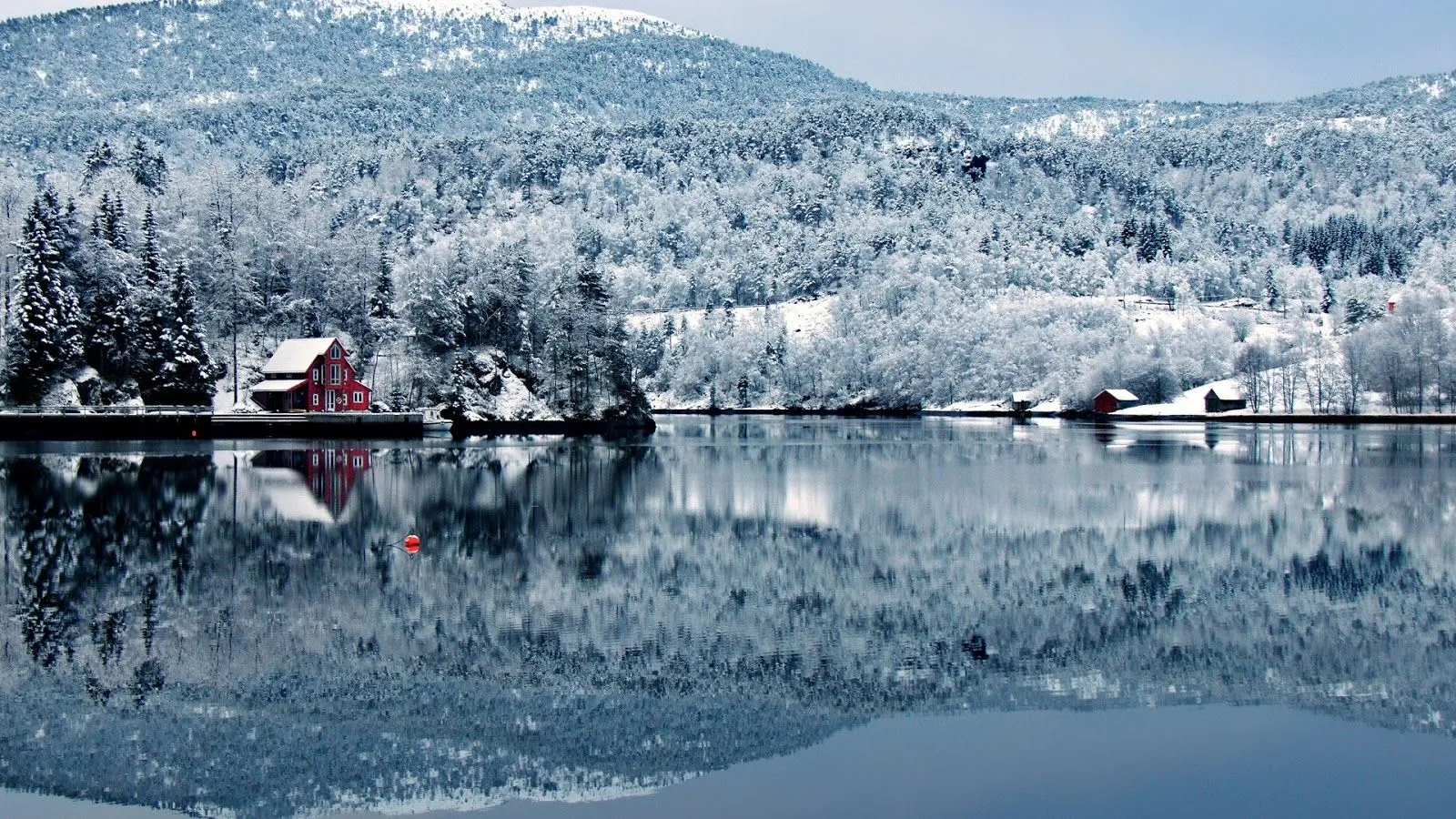 Fondo de Pantalla Paisaje Lago en paisaje nevado | Wallpapers Megas Fondo de Pantalla Paisaje Lago en paisaje nevado | Wallpapers Megas