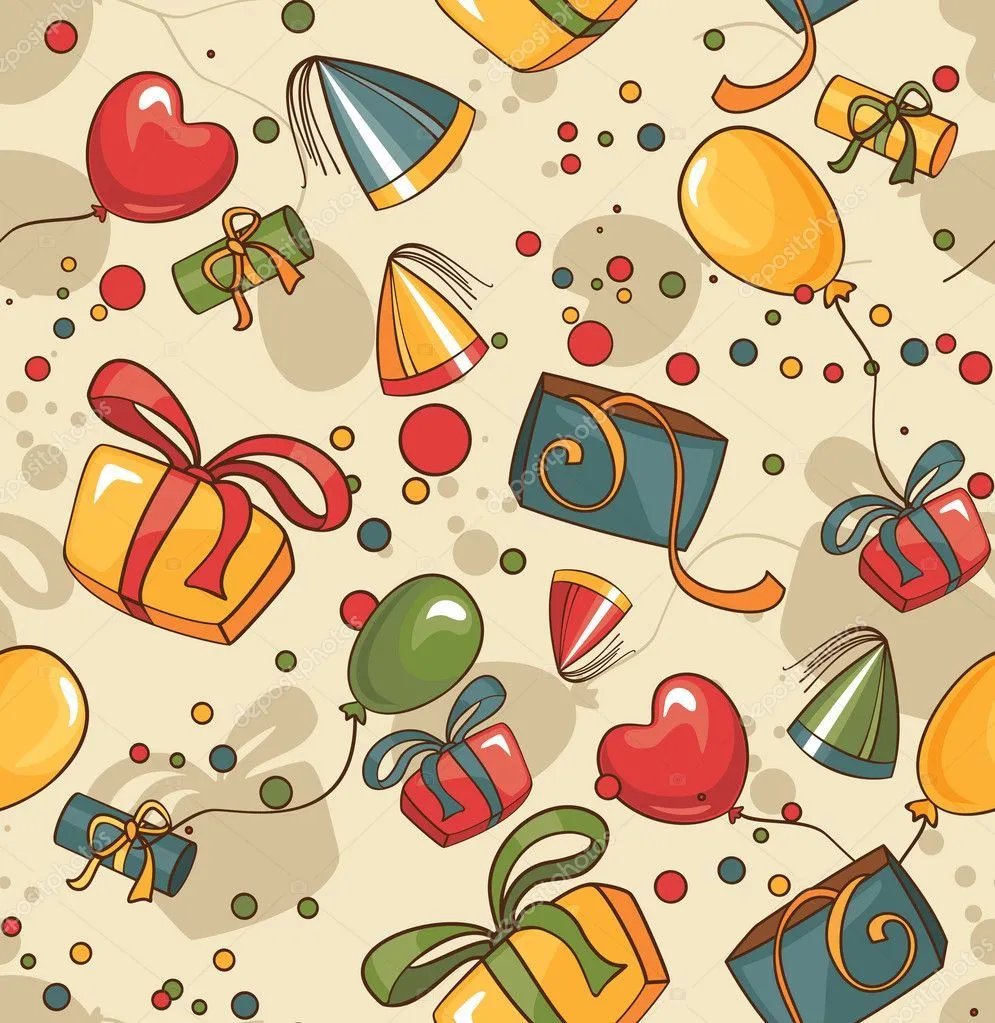 Fondo de pantalla transparente de cumpleaños — Vector stock ... Fondo de pantalla transparente de cumpleaños — Vector stock ...