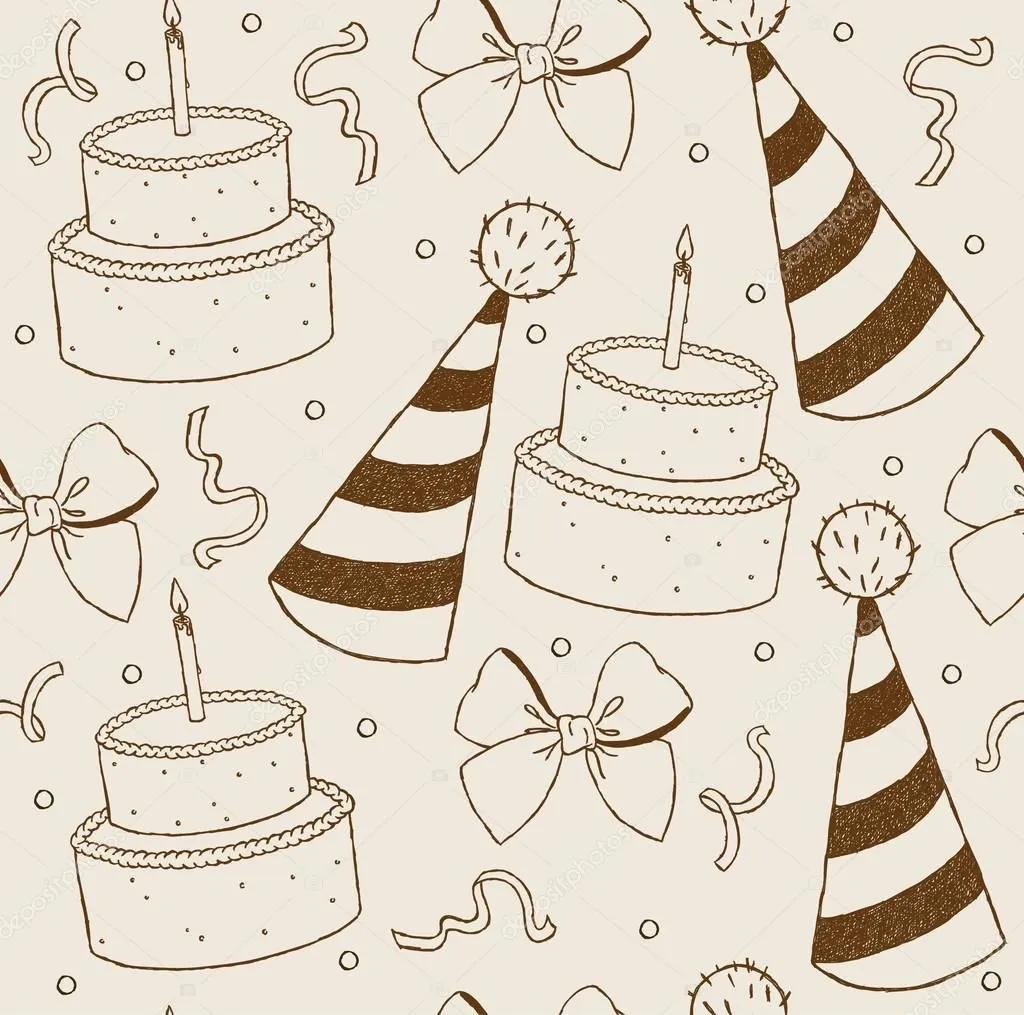 Fondo de pantalla transparente de cumpleaños — Vector stock ... Fondo de pantalla transparente de cumpleaños — Vector stock ...