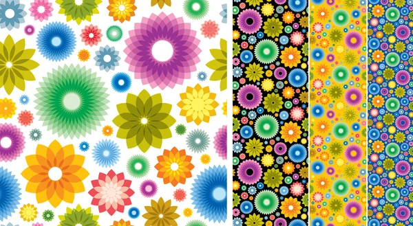 Wallpaper de flores vectoriales - Imagui