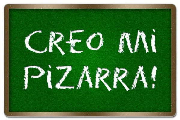 Creando una pizarra con Photoshop - EfectosPs. Creando una pizarra con Photoshop - EfectosPs.
