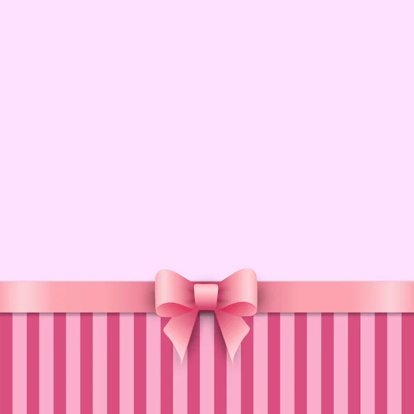 Fondo de rayas con lazo rosa infantil — Vector stock © gabylya89 ... Fondo de rayas con lazo rosa infantil — Vector stock © gabylya89 ...