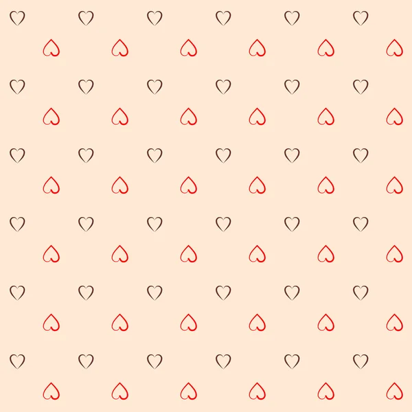 Fondo transparente papel pintado vintage con corazones — Vector ...