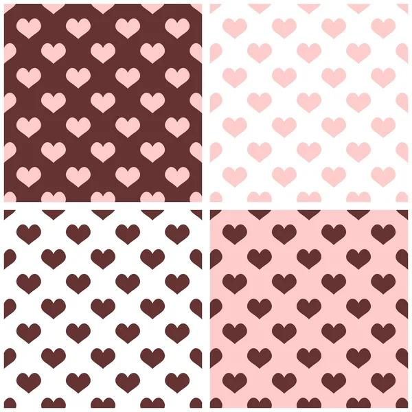 Fondo transparente vector con corazones. completo del patrón de ... Fondo transparente vector con corazones. completo del patrón de ...