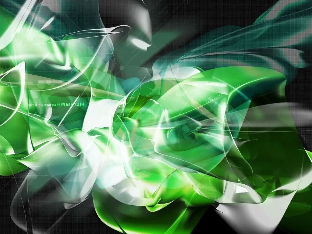 Fondos Abstractos Verdes