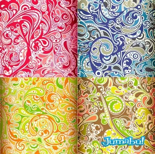 Fondos Arabescos en Vectores | Jumabu! Design Tools - Vectorizados ...