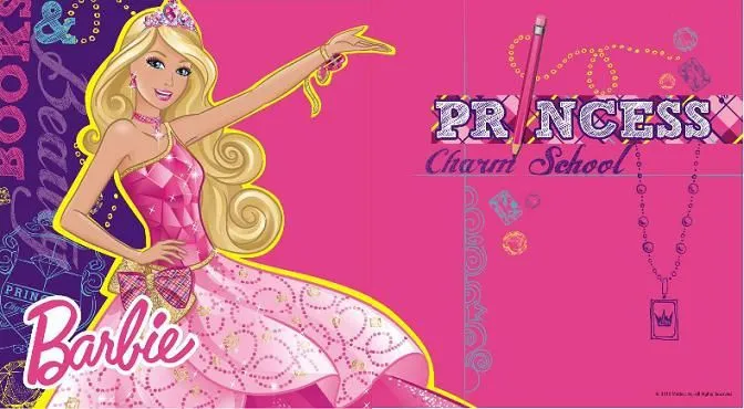 Dibujos para colorear de barbie escuela de princesas - Imagui