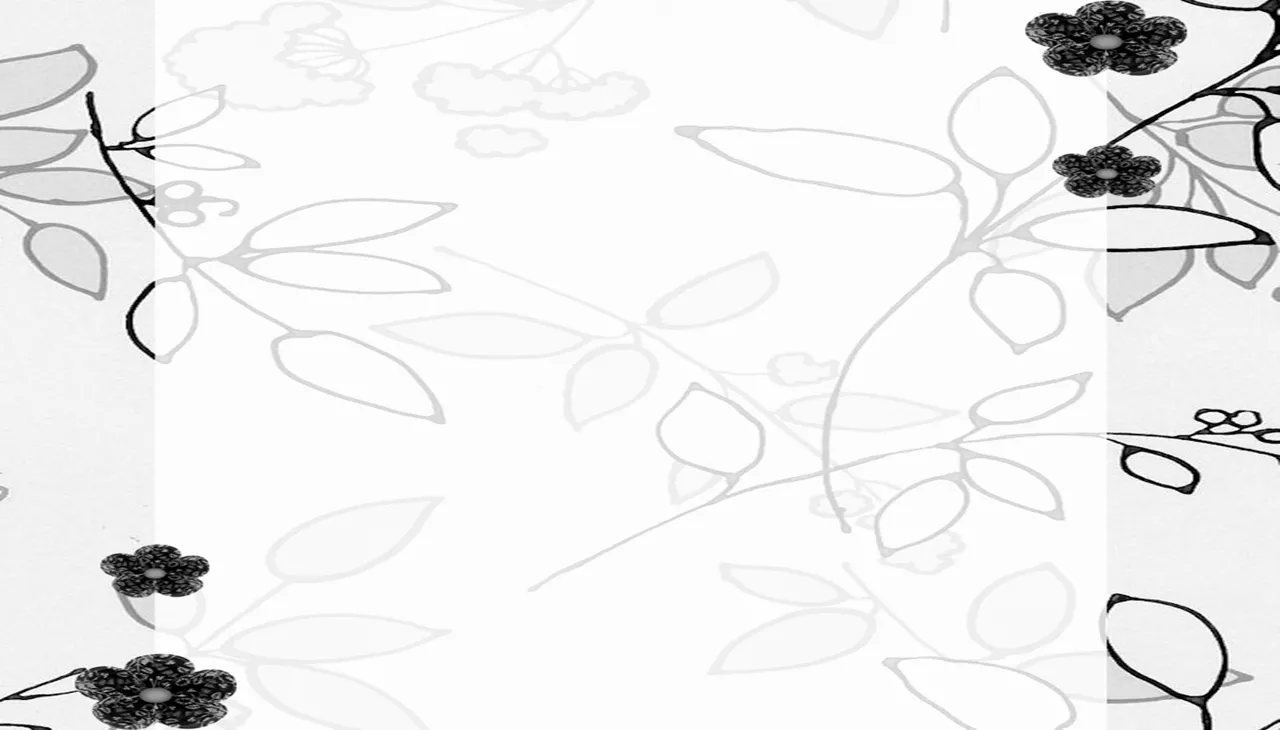 Fondos para Blog Isabella: Cabecera y Fondo Blanco Flores