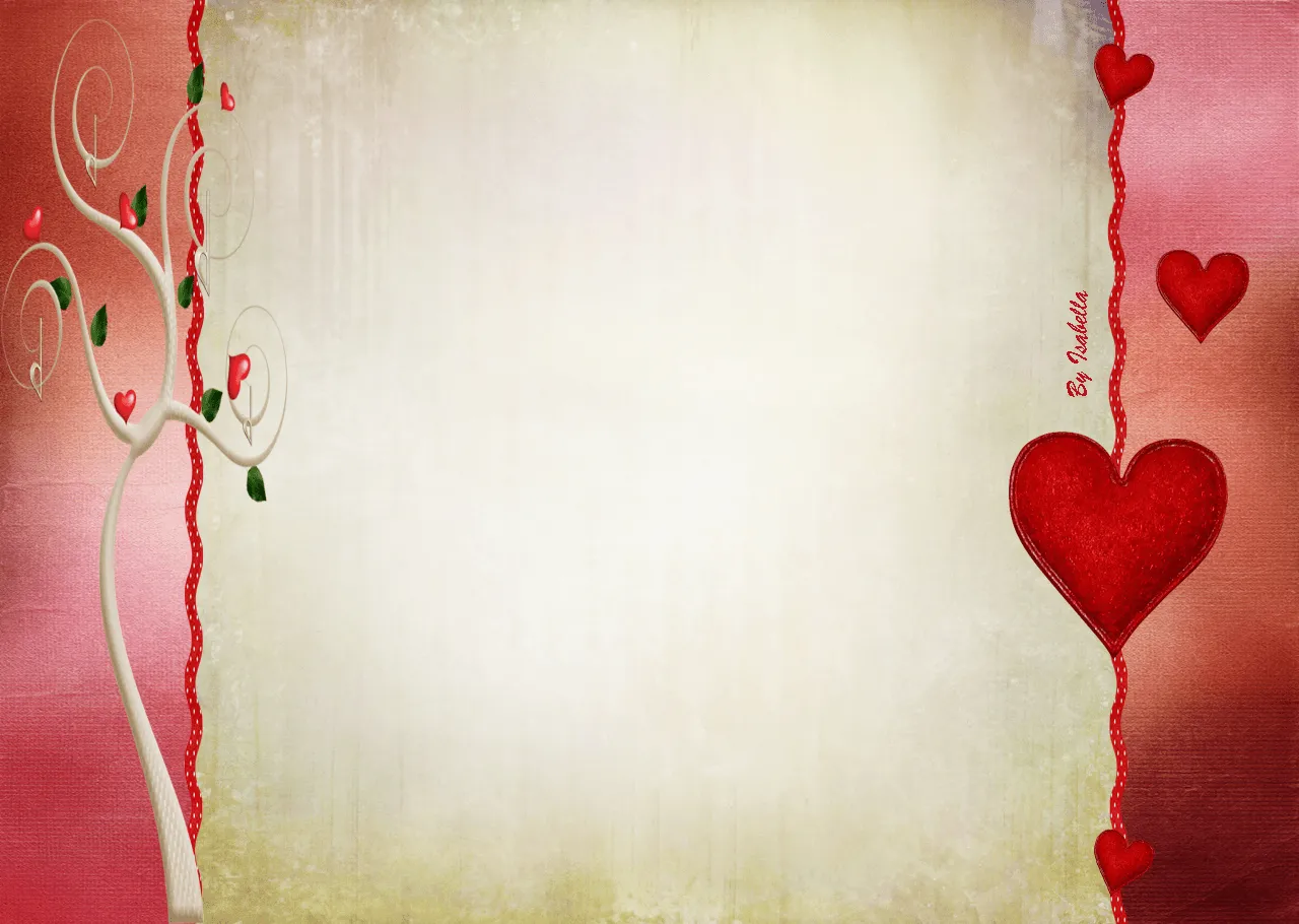 Fondos para Blog Isabella: Cabecera y Fondo Corazones