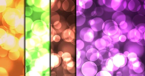 Cuatro fondos bokeh en colores fuertes | Kabytes Cuatro fondos bokeh en colores fuertes | Kabytes