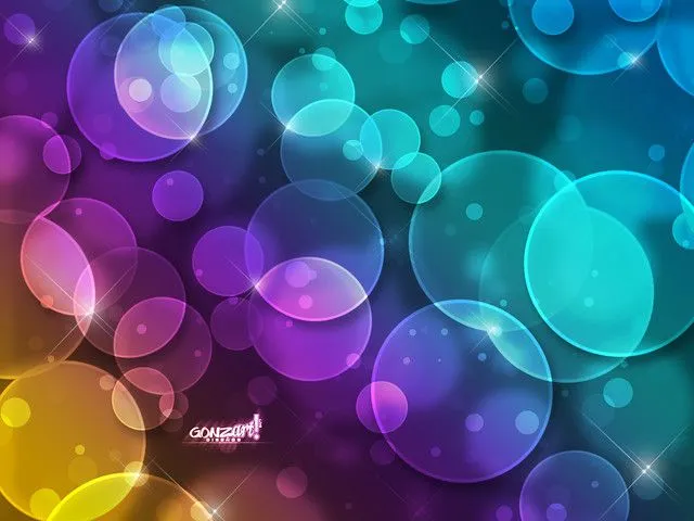 Fondo Burbujas Colores Imagui