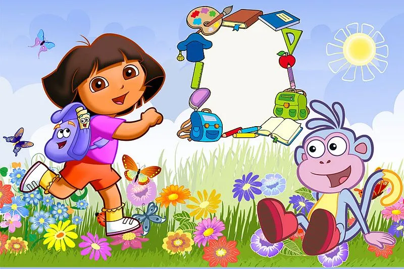 Fondos para caritas de Dora la Exploradora - Imagui Fondos para caritas de Dora la Exploradora - Imagui
