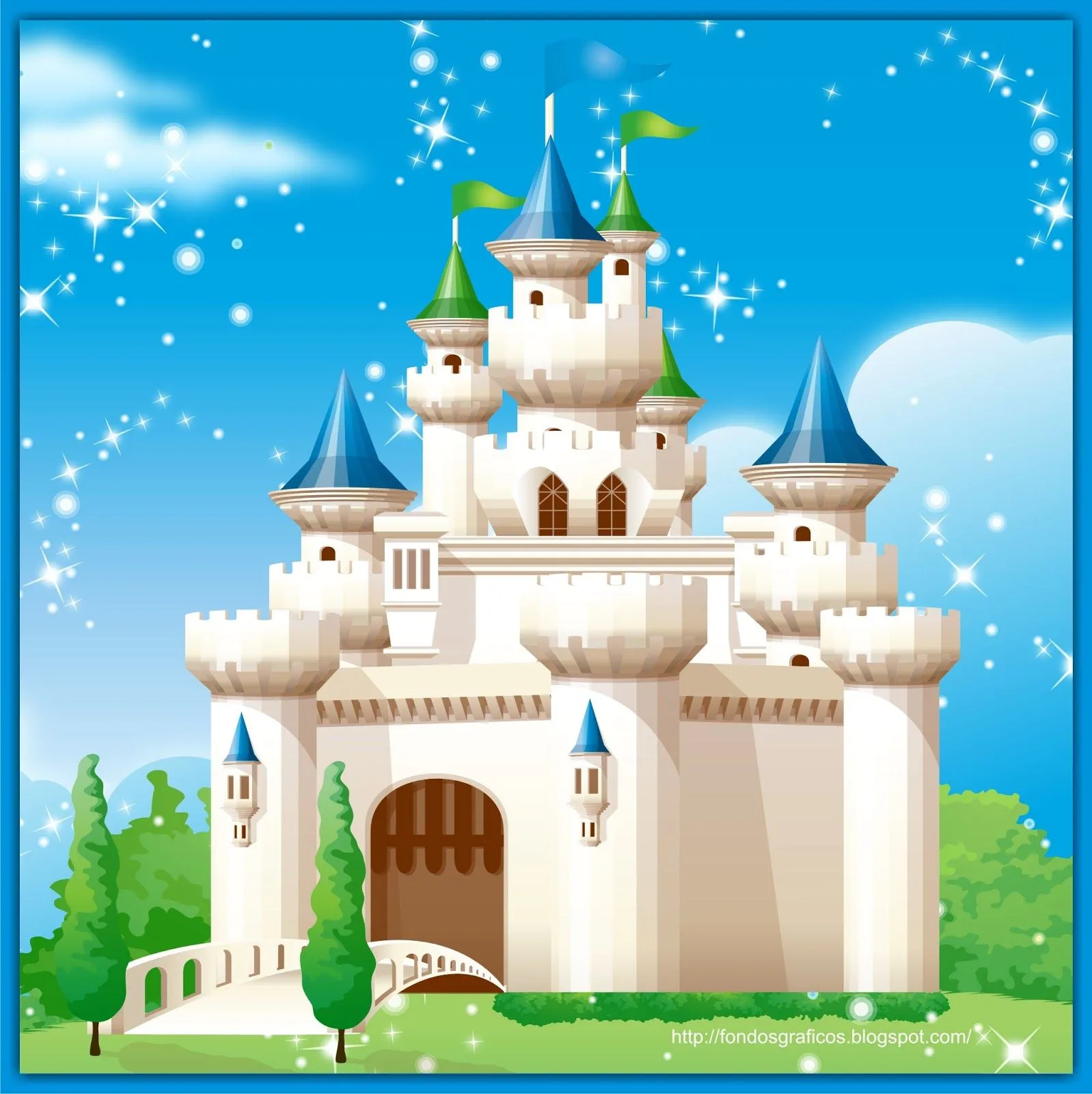 FONDOS: castillo infantil disney
