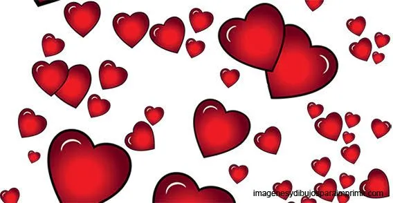 Fondos de corazones para imprimir-Imagenes y dibujos para imprimir Fondos de corazones para imprimir-Imagenes y dibujos para imprimir