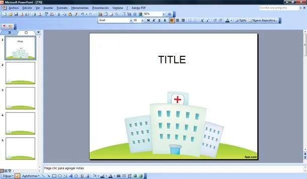 Hospital Plantilla PowerPoint | Plantillas PowerPoint Gratis