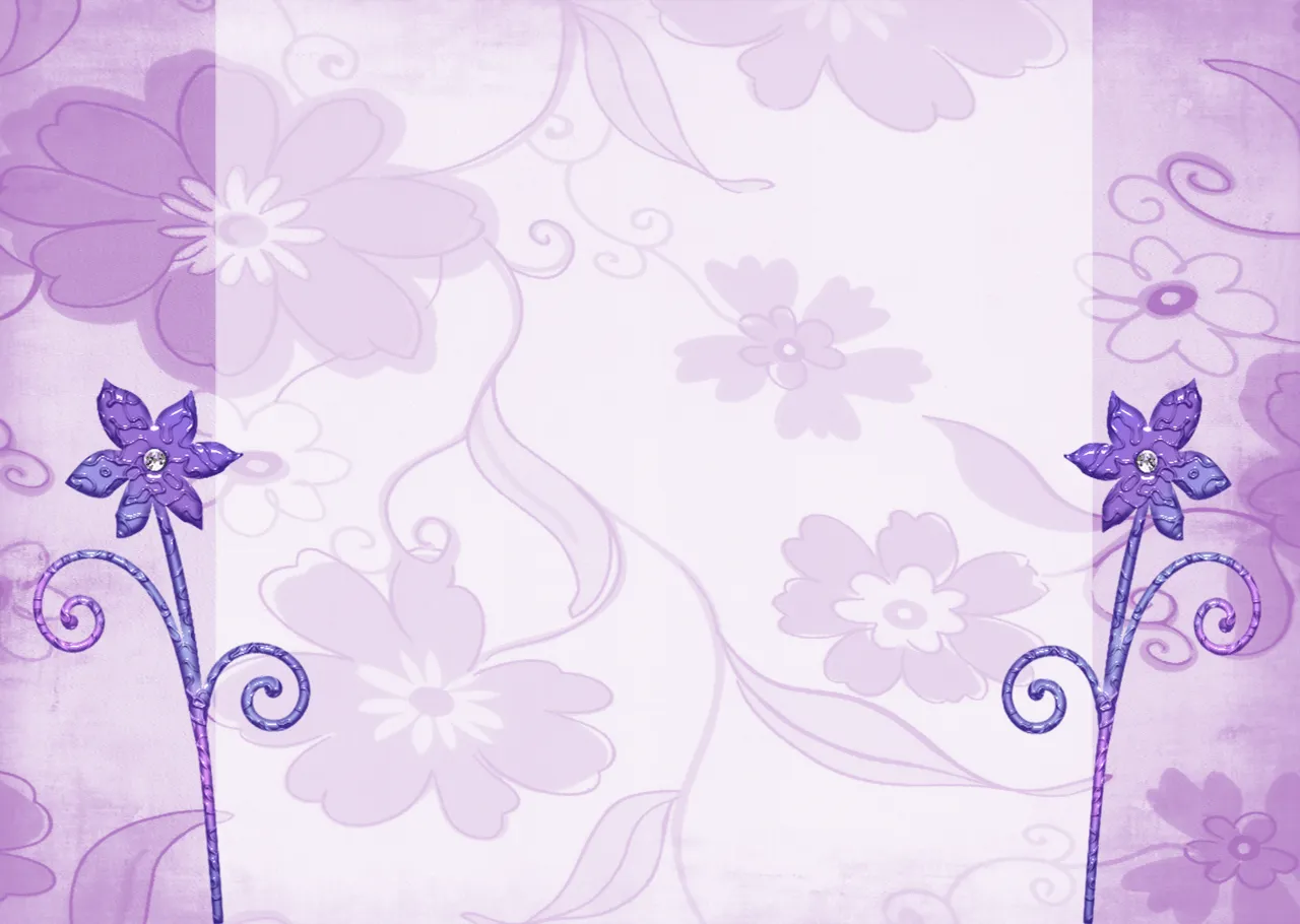 Fondos para Blog Isabella: Cabecera y Fondo Flores Lila