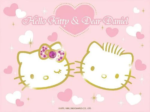 Fondos para diapositivas de Hello Kitty - Imagui