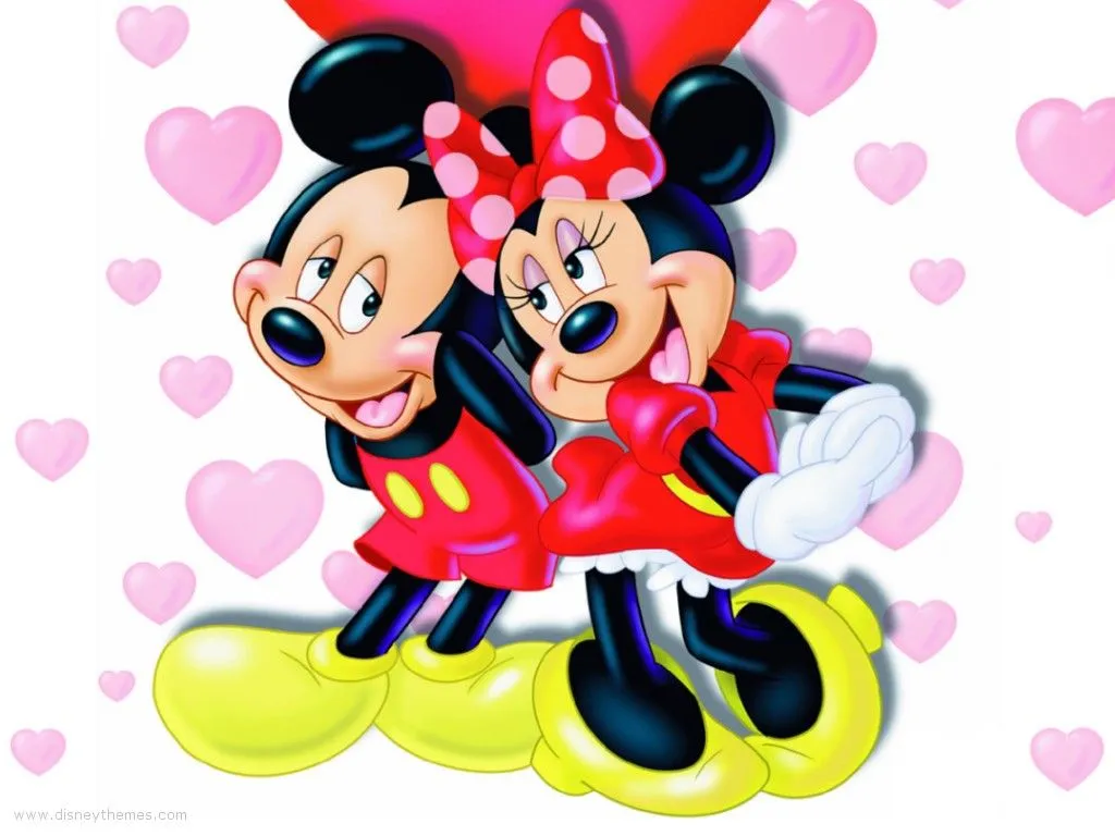Fondos dpm: Mickey i Minnie enamorados Fondos dpm: Mickey i Minnie enamorados