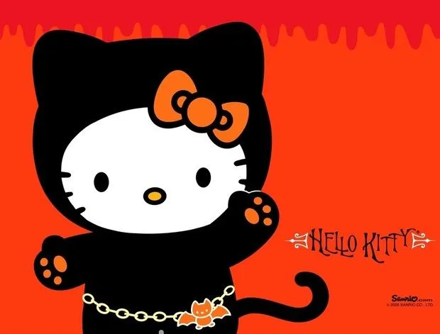 Fondos de escritorio Hello Kitty - Fondo hello kitty halloween Fondos de escritorio Hello Kitty - Fondo hello kitty halloween