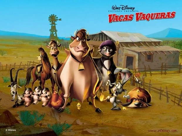 Fondos de escritorios Disney - Vacas Vaqueras