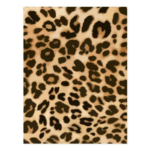 Postal de RSVP del estampado leopardo | Zazzle