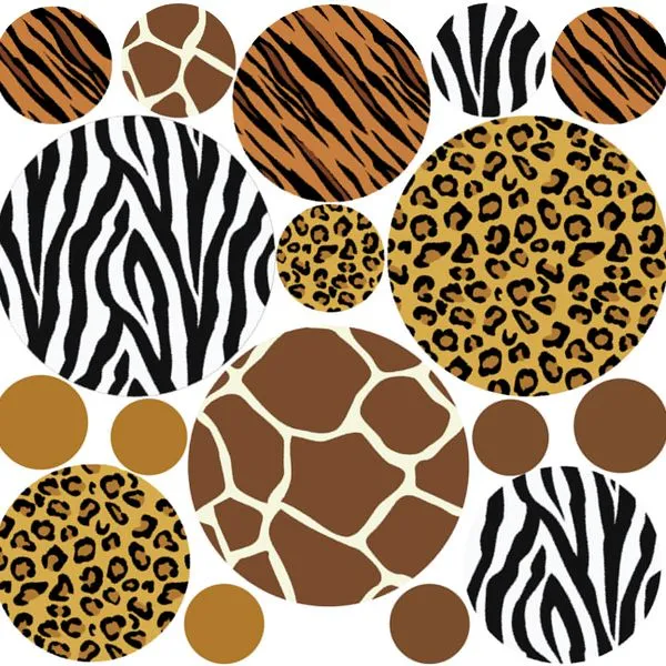 Corazon animal print - Imagui