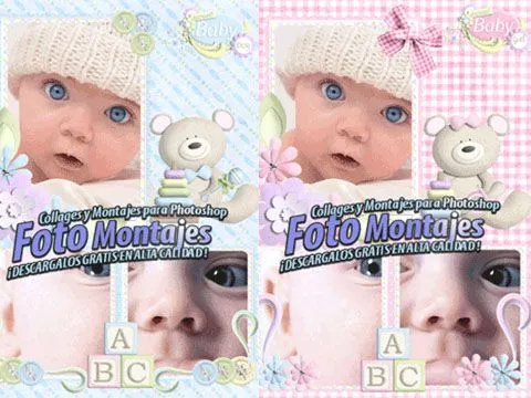 Marco para fotos de bautizo Chico y Chica. - Fondos para Fotos y ... Marco para fotos de bautizo Chico y Chica. - Fondos para Fotos y ...