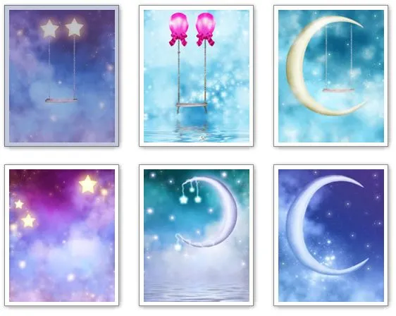 Fondos para Fotos de Lunas y Estrellas en Alta Calidad Fondos para Fotos de Lunas y Estrellas en Alta Calidad