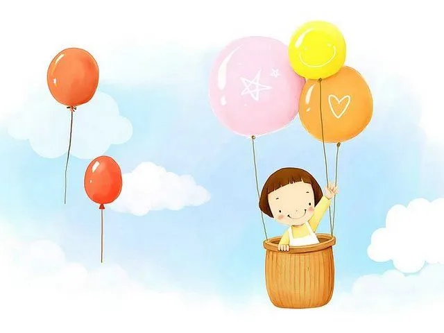 fondos con globos para imprimir-Imagenes y dibujos para imprimir
