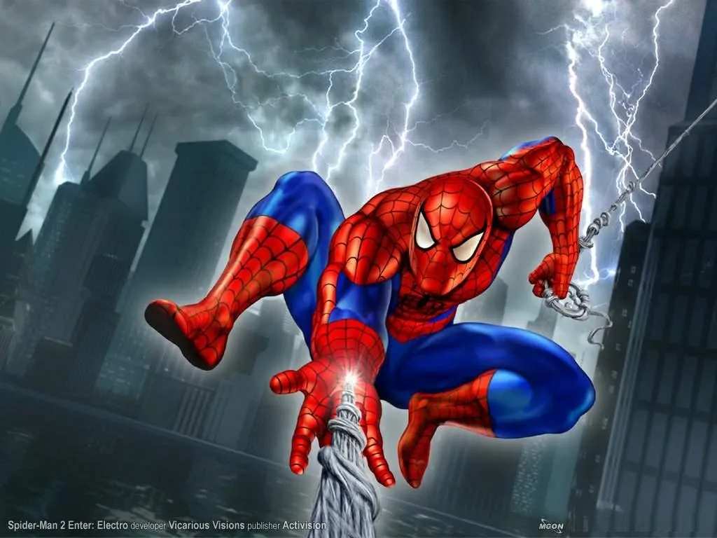 Fondos Gratis - Fondos Dibujos - El Hombre Araña