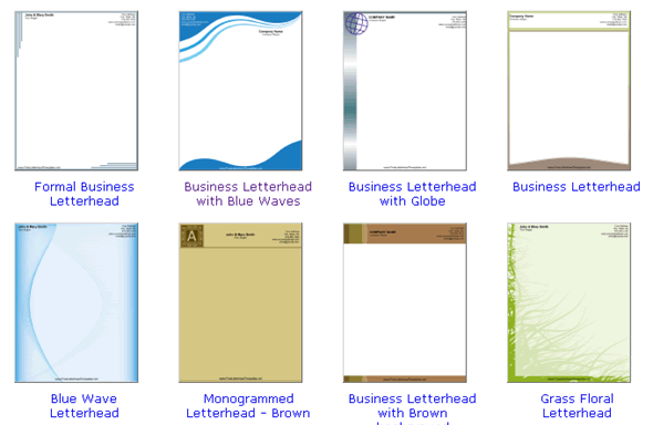 Plantillas de Word con membretes gratis | Kabytes Plantillas de Word con membretes gratis | Kabytes