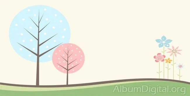 Fondos para albumes infantiles - Imagui