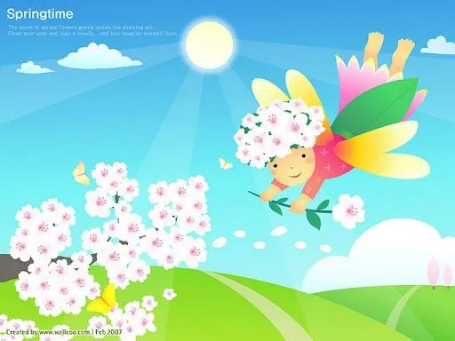 Fondos infantiles de primavera - Imagui