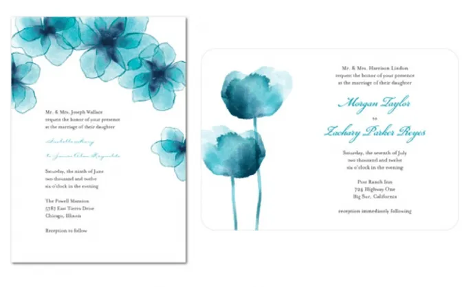 Fondo azul para invitación - Imagui